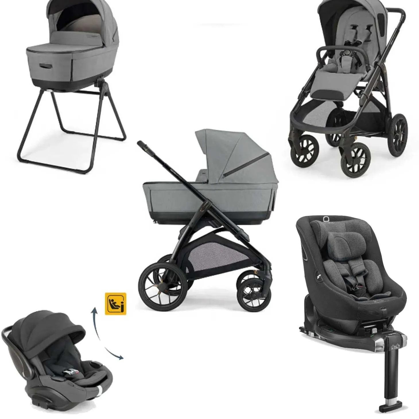 Trio Aptica XT 2026 Con Darwin Evo Recline Isize + Base Auto Darwin 360 + Darwin Next Stage