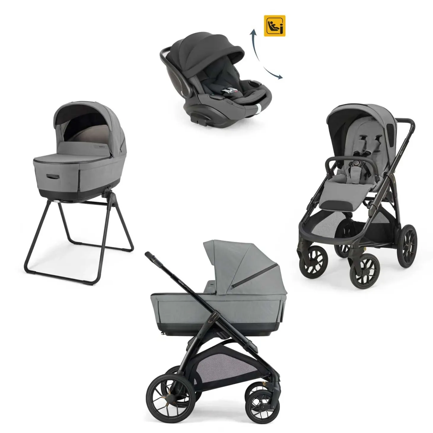 Trio Aptica XT 2026 Con Seggiolino Auto Darwin Recline Evo Isize