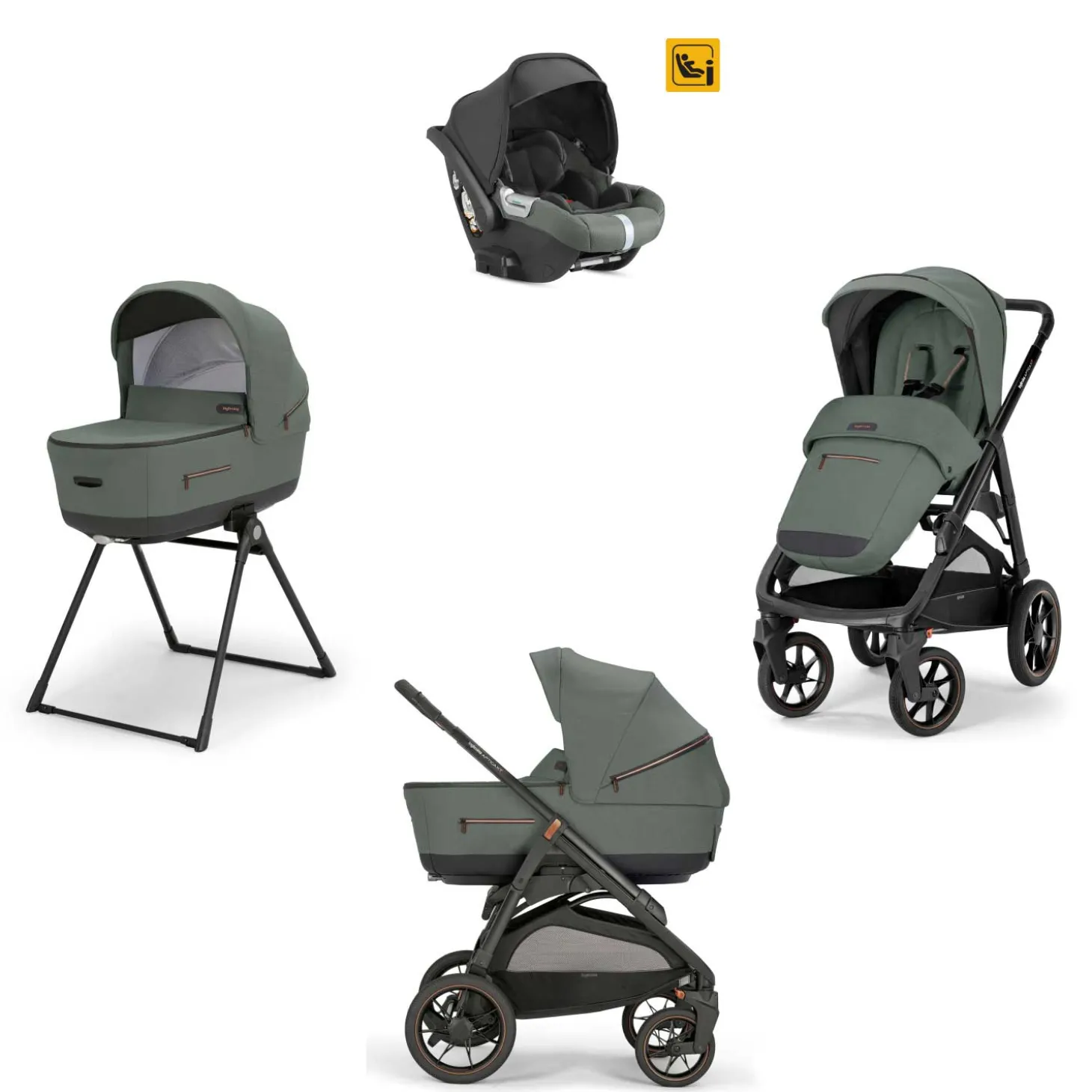 Trio Aptica XT Con Seggiolino Auto Darwin Isize