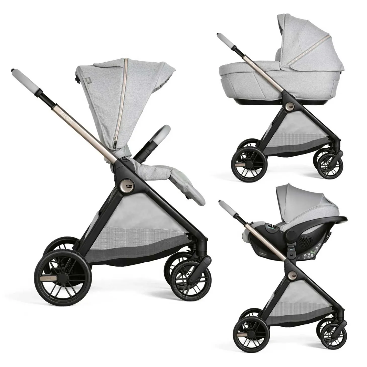 Trio Bellagio 2.0 Comfort Con Seggiolino Auto Kory Isize Plus