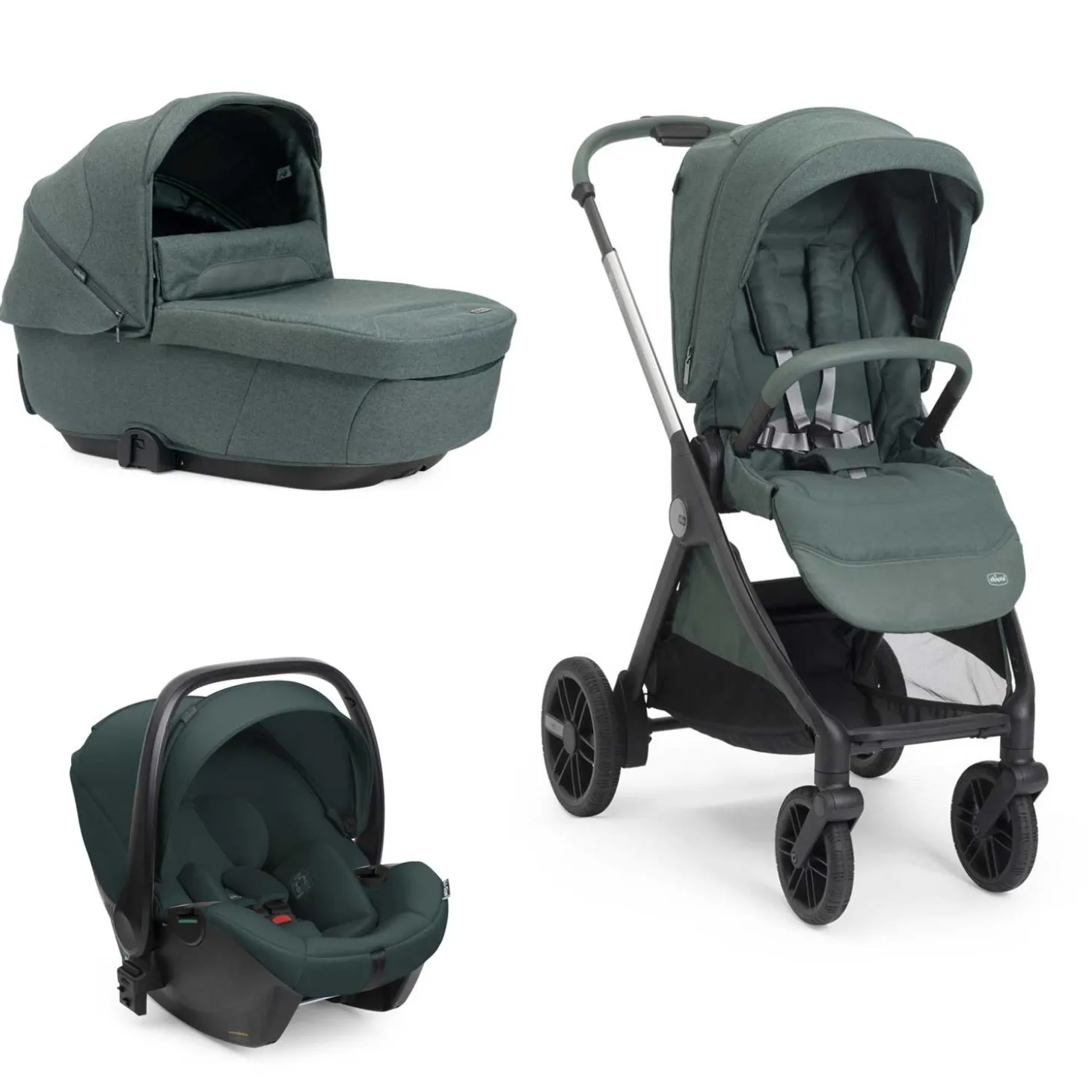Trio Bellagio 2.0 Comfort Con Seggiolino Auto Kory Isize Plus