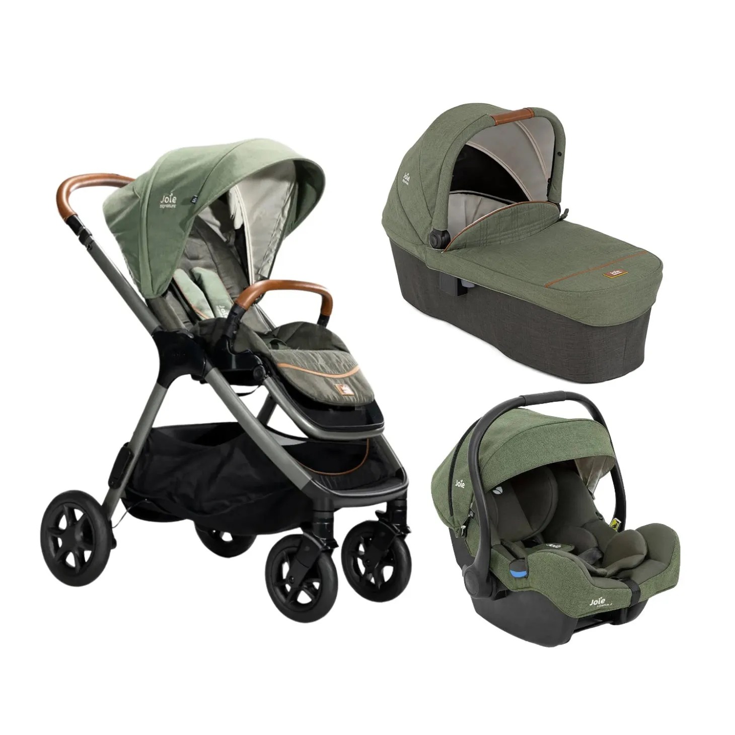 Trio Con Passeggino Finiti + Navicella Ramble + Seggiolino Auto I Gemm