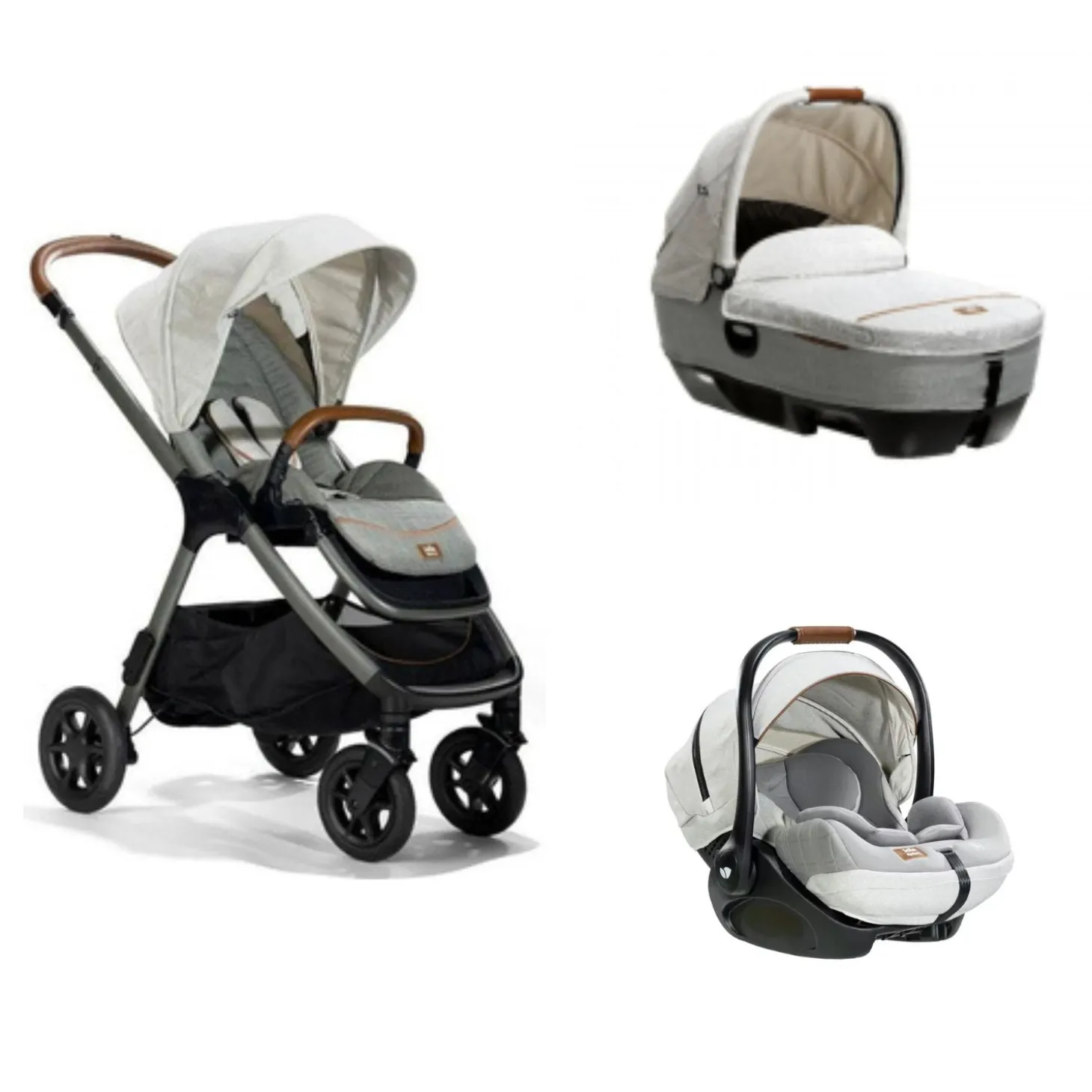 Trio Con Passeggino Finiti + Navicella Calmi + S.A. I Level Recline