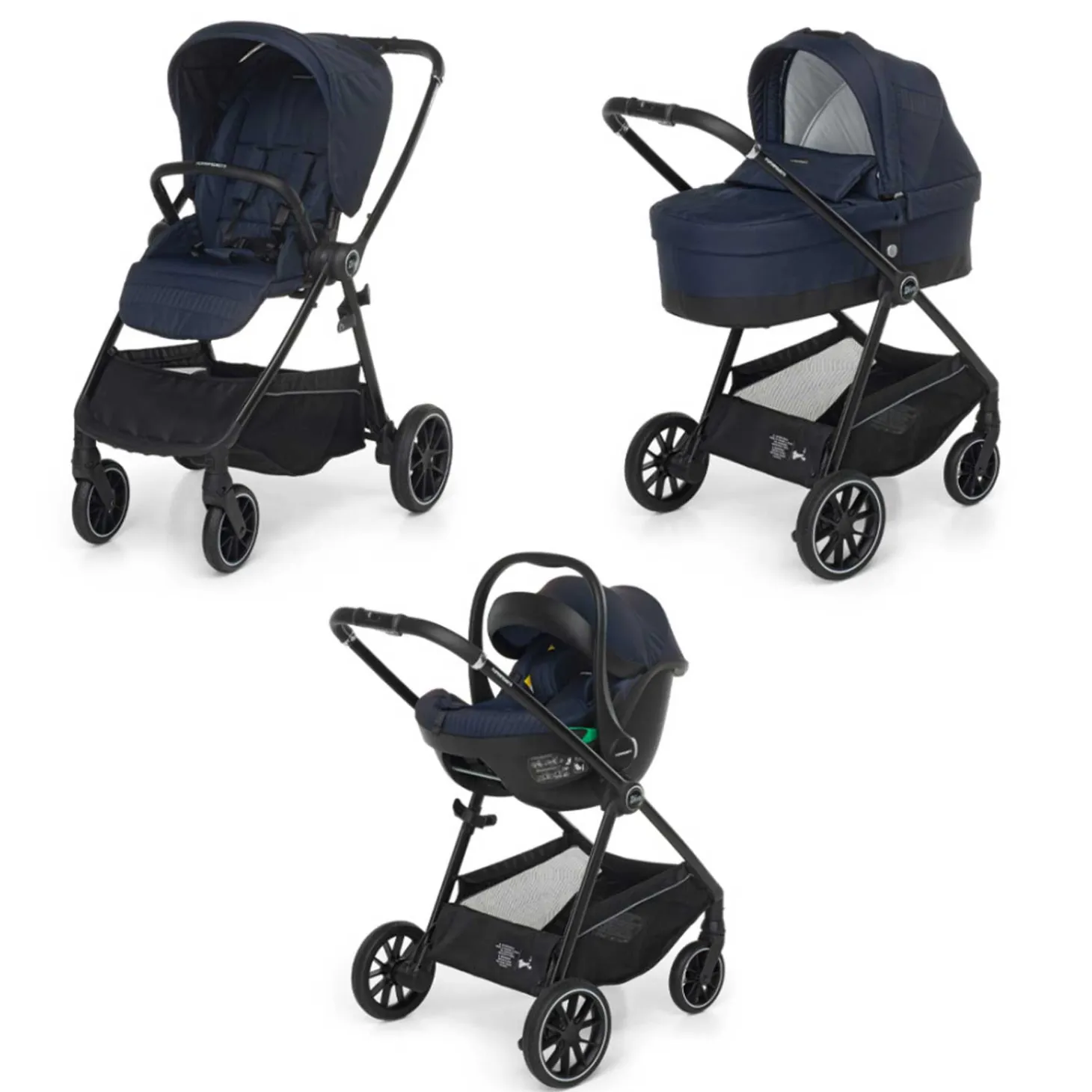 Trio Divo Con Seggiolino Auto ISize