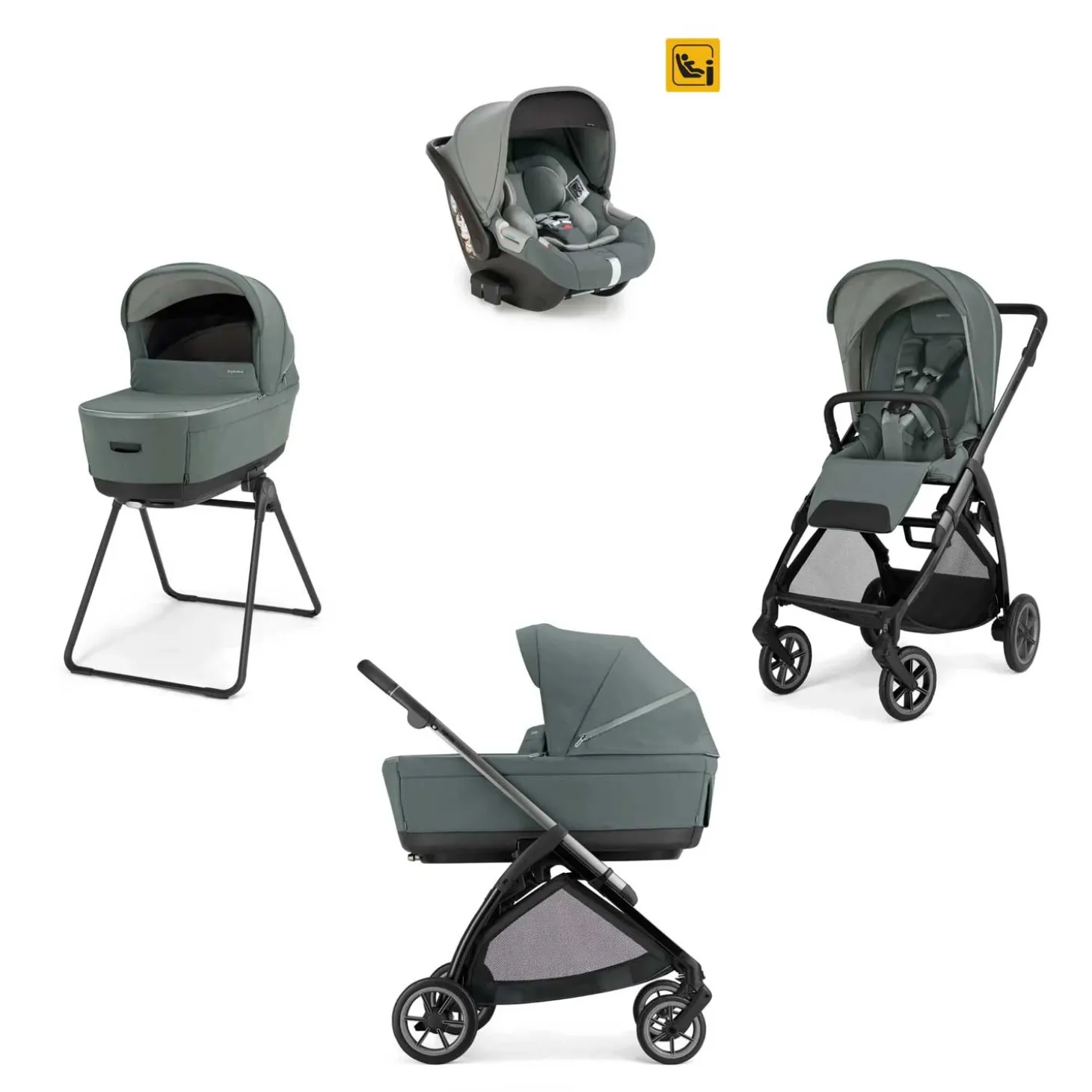 Trio Electa 2026 Con Seggiolino Auto Darwin Isize