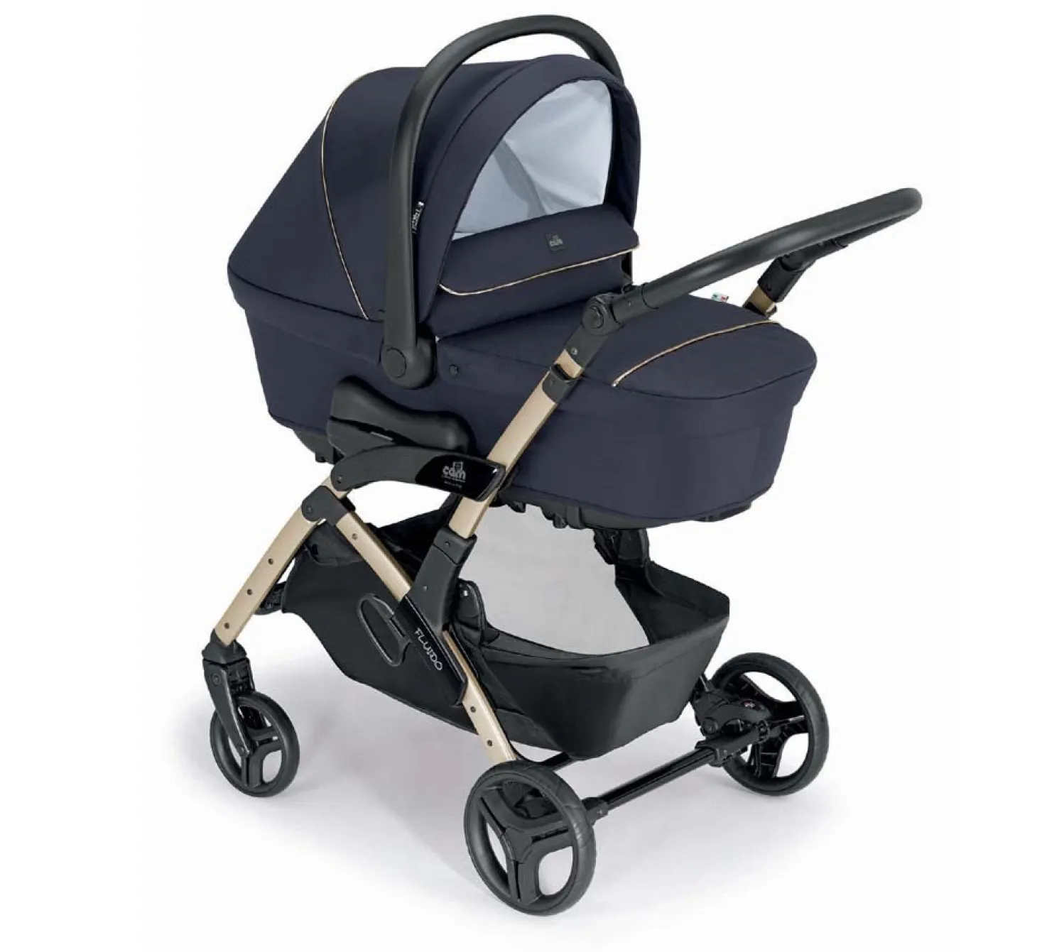 Trio Fluido Easy Con Seggiolino Auto Area 0+ Isize