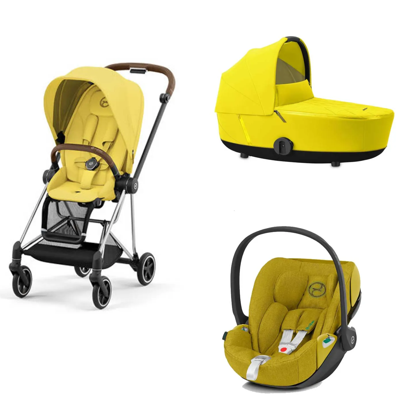 Trio Mios Con Seggiolino Auto Cloud Z2 Isize Plus