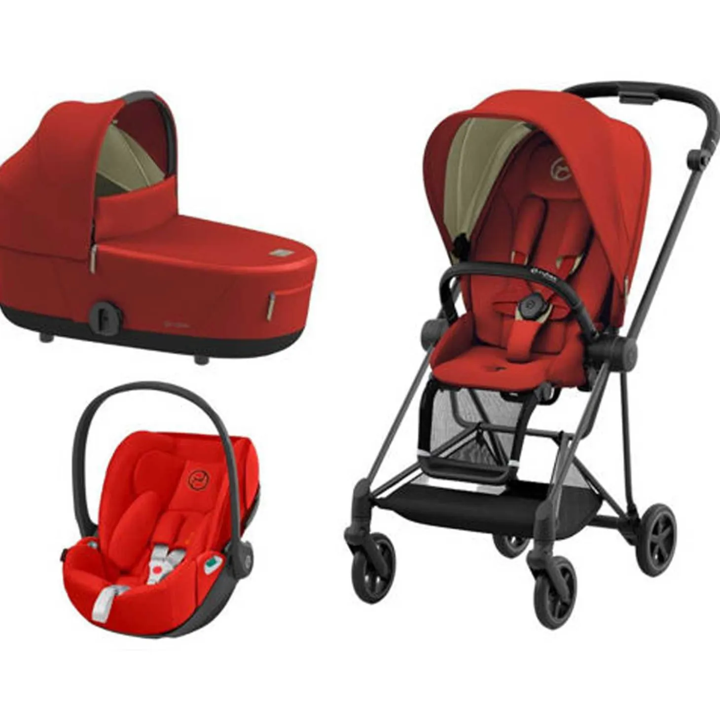 Trio Mios Con Seggiolino Auto Cloud Z ISize