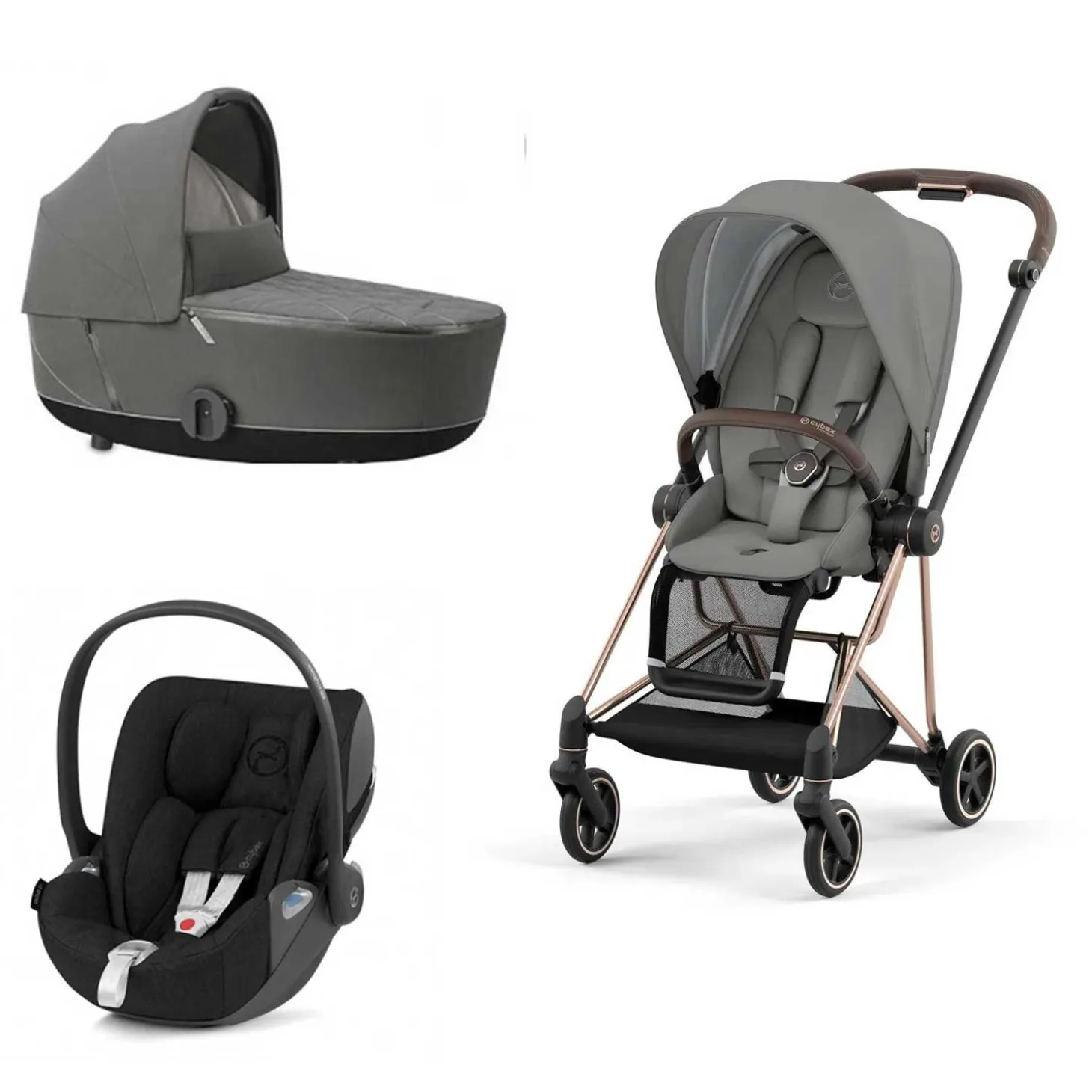 Trio Mios Con Seggiolino Auto Cloud Z ISize