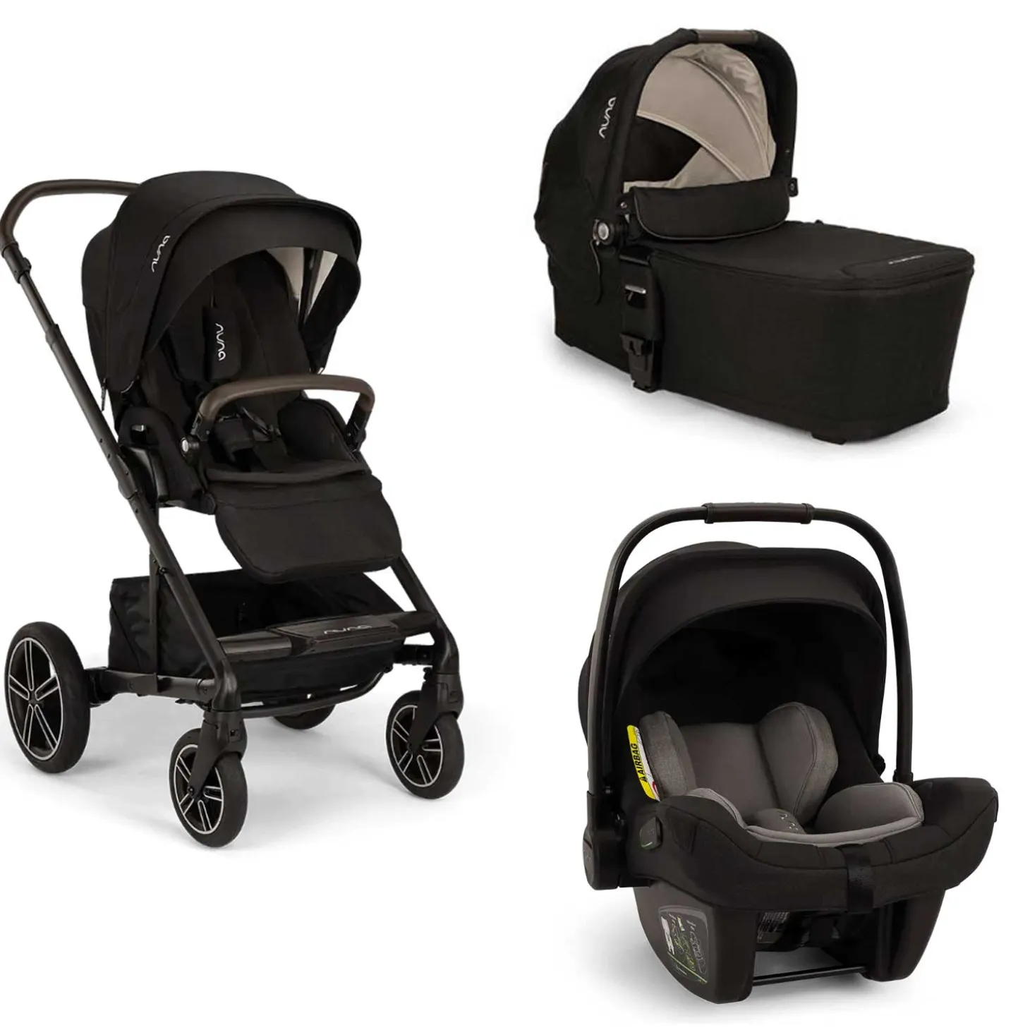 Trio Mixx con navicella Mixx Next e Pipa Next Isize