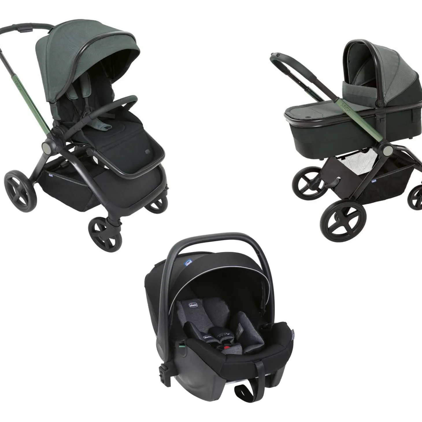 Trio Mysa Con Seggiolino Auto Kory Air Plus