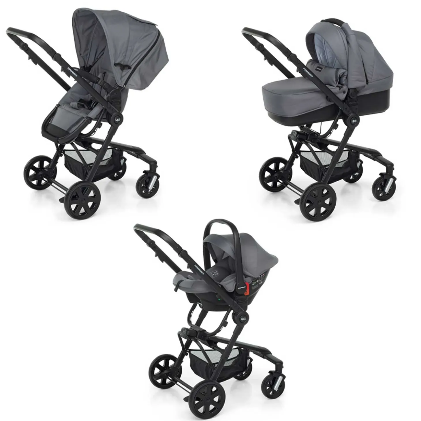 Trio Up3 Travel 2024 con Seggiolino Auto Up3 ISize R129