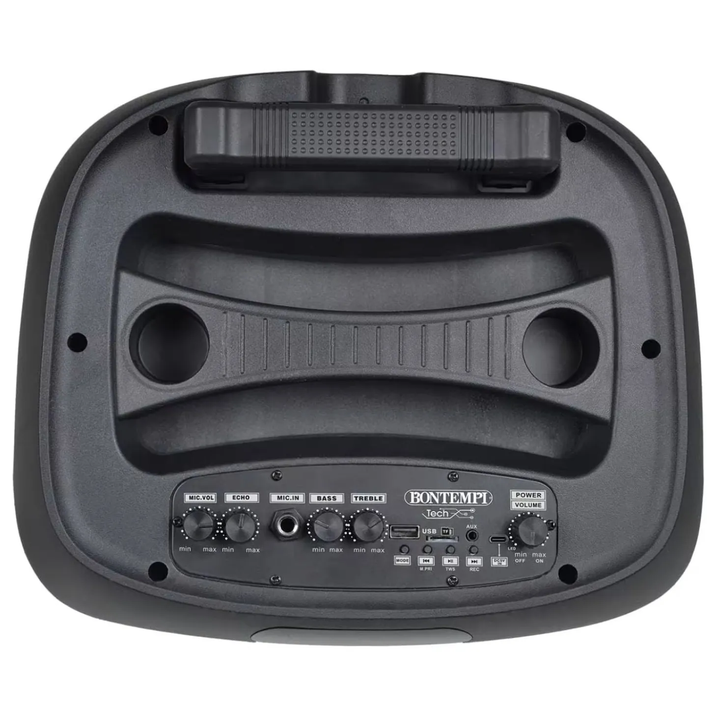 Trolley Pro Amplificatore Wireless Con 2 Microfoni 04 1090