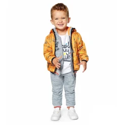 Tuta con Dettagli Arancioni Baby Bambino
