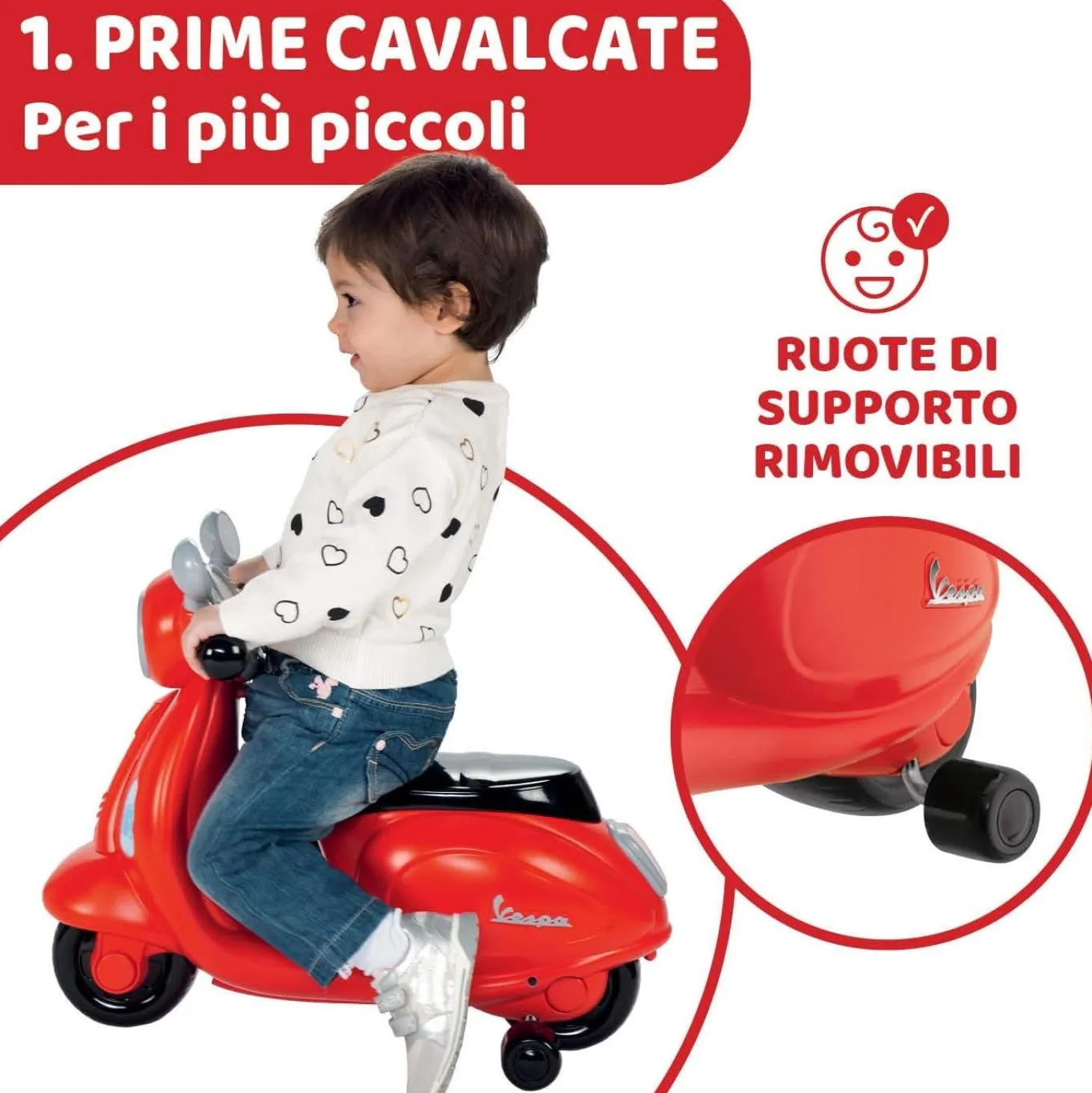 Vespa Primavera Cavalcabile Evolutivo
