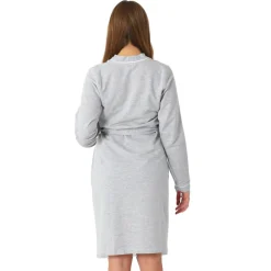 Vestaglia Kimono In Cotone Melange