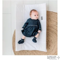 Vestito a Maniche Lunghe in Fibra di Bamboo