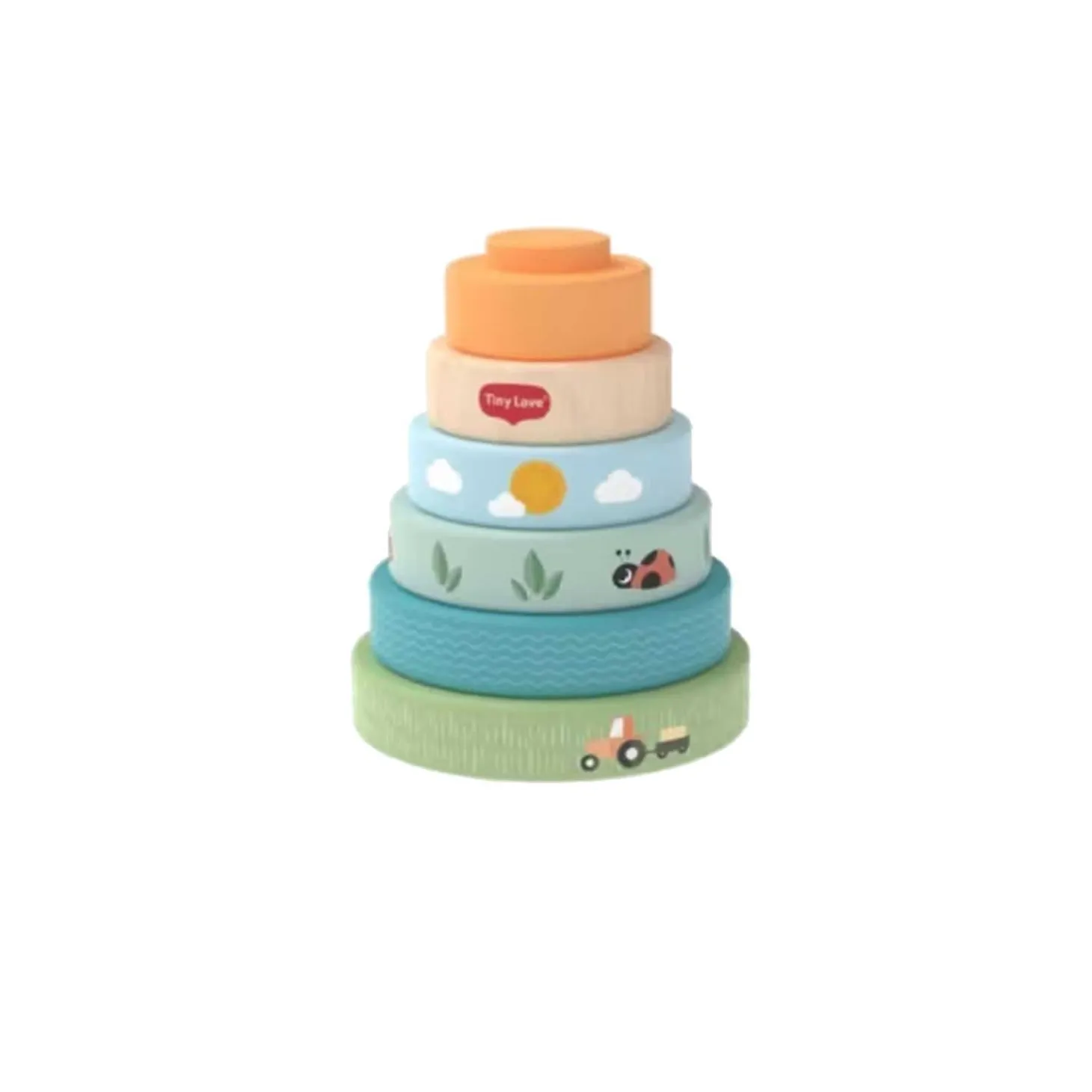 Wooden Stacking Tower Farmers